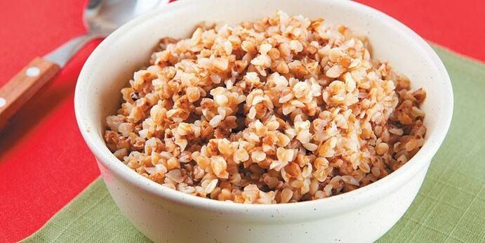 Buckwheat diet menu
