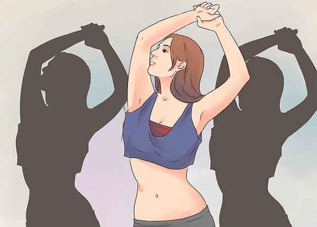 Dancing to lose weight