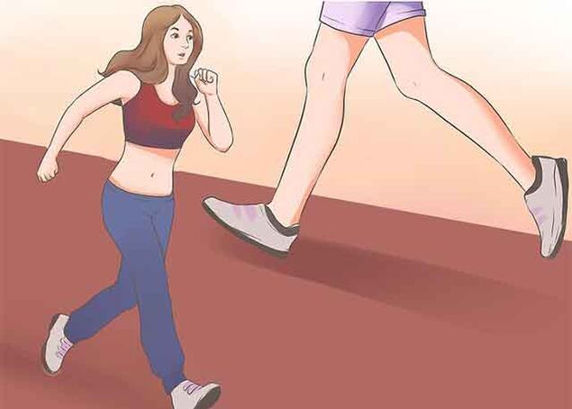 Interval training for weight loss